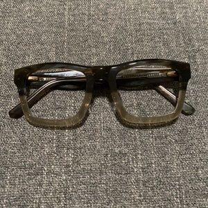 Square frames- brown and green gradient